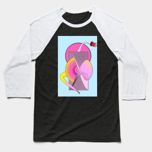 Abstract Dancer Baseball T-Shirt